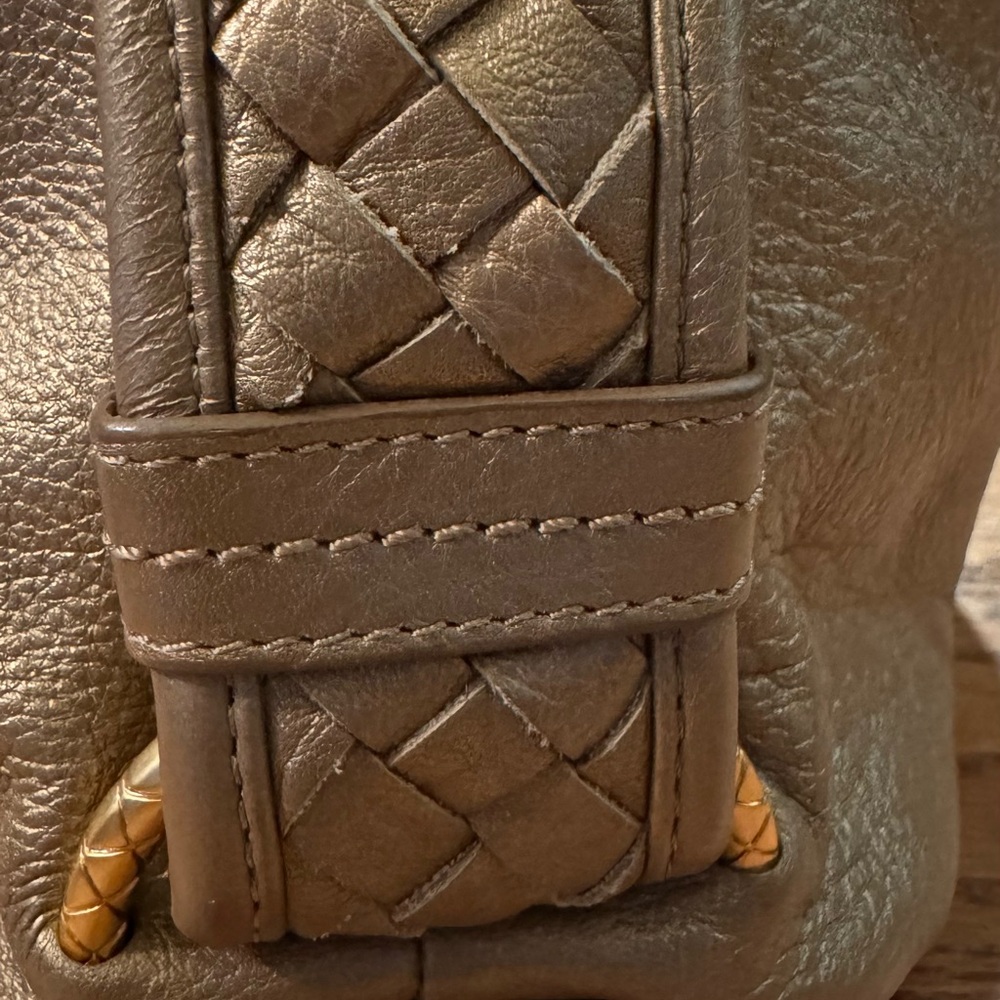 Gold, Genuine Leather Elliot Lucca Purse - Picture 6 of 13